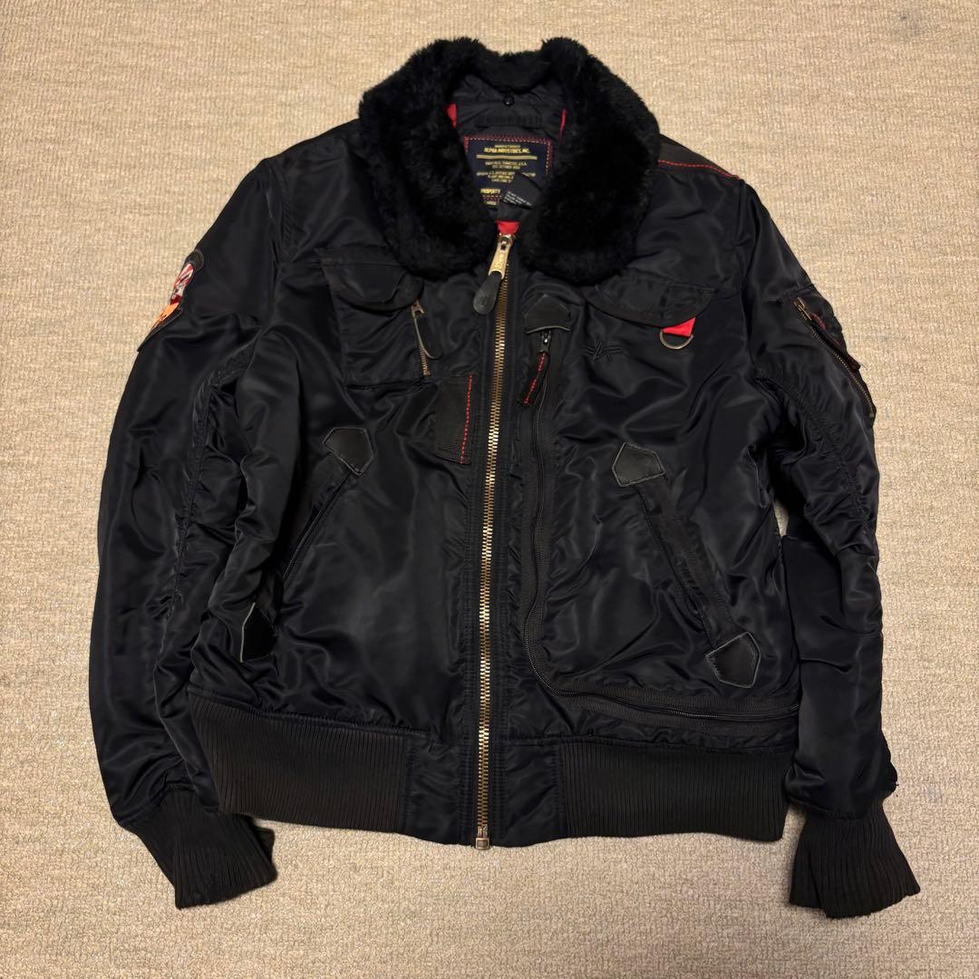 ALPHAINDUSTRIES 50周年フライトジャケットWAIPER特注