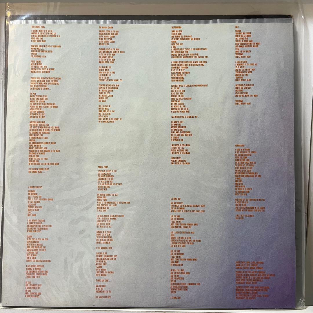The Cure ザ・キュアー Pornography オリジナル盤　パンク天国