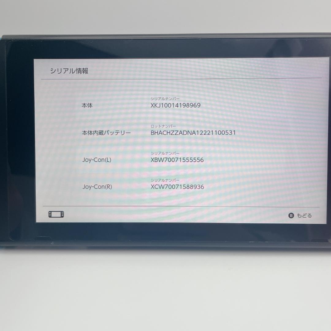 【美品】Nintendo Switch 本体 バッテリー強化版 2019年製