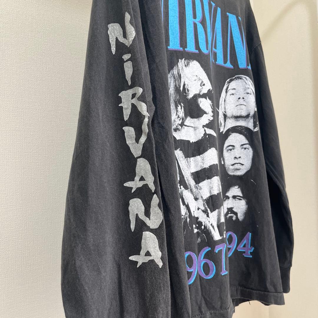 NIRVANA ロンT Bootleg カートコバーン in utero 古着