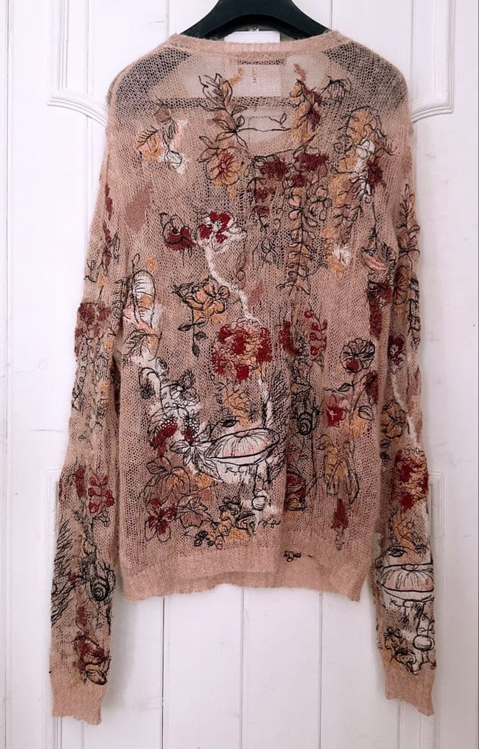 ディオールDior Jardin Magique刺繍　ニット　セーター