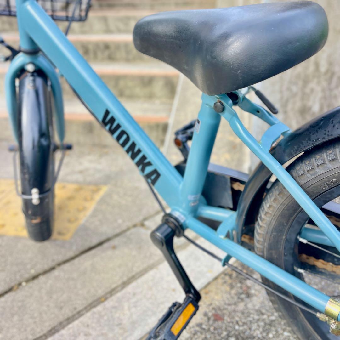 【整備済み】18インチ 子供用自転車 WONKA (ウォンカ) ブルーグレー