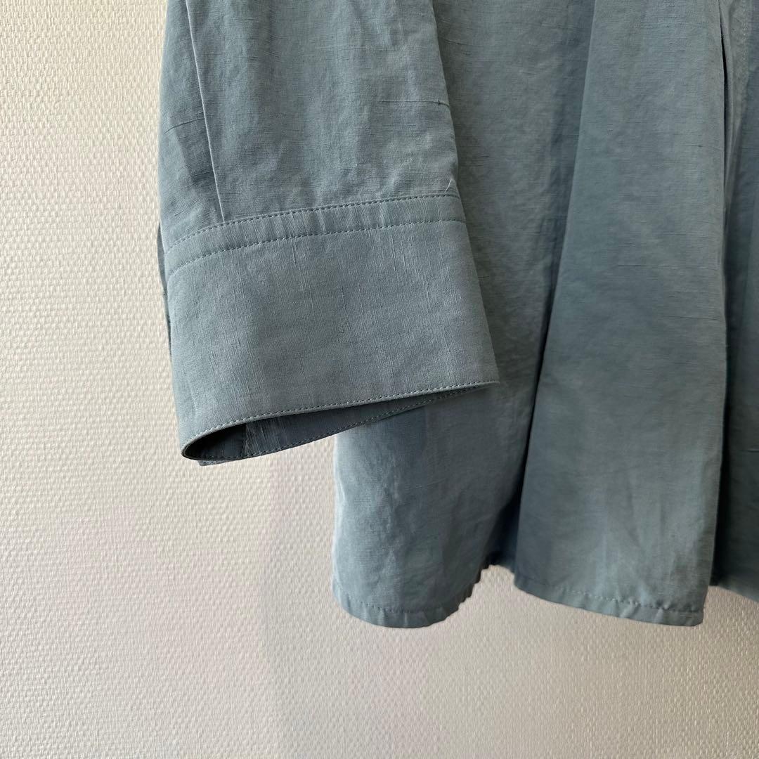 JIL SANDER + ミリタリー モッズコート ブルー 48