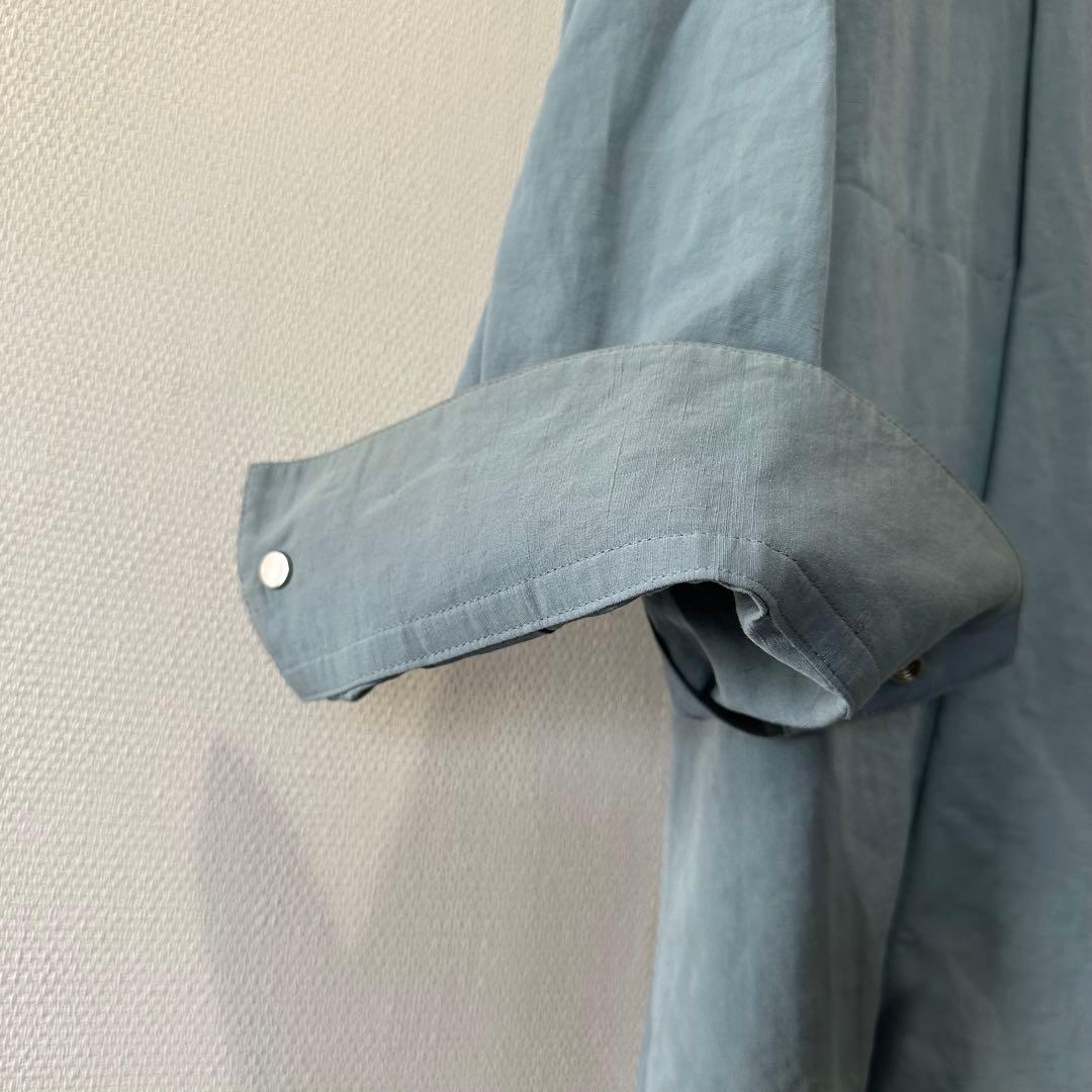 JIL SANDER + ミリタリー モッズコート ブルー 48