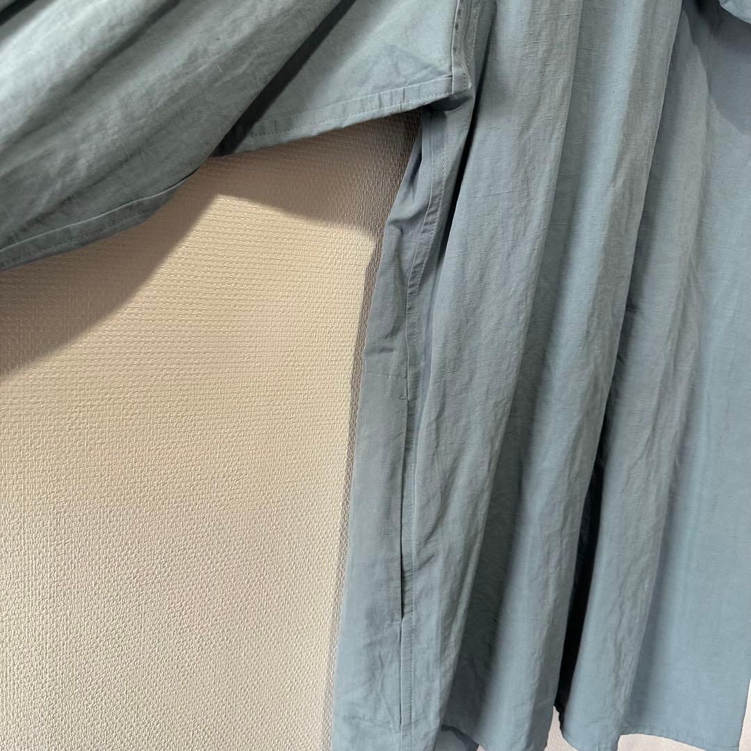 JIL SANDER + ミリタリー モッズコート ブルー 48