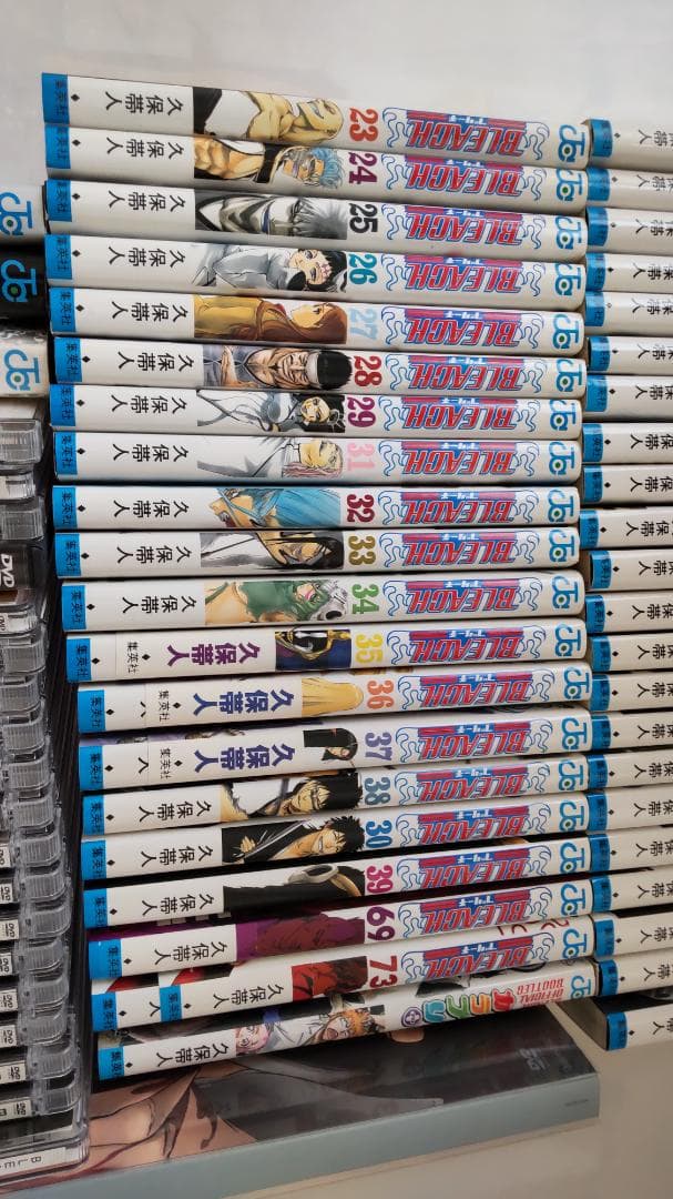 BLEACH 漫画1〜39巻+α、DVD