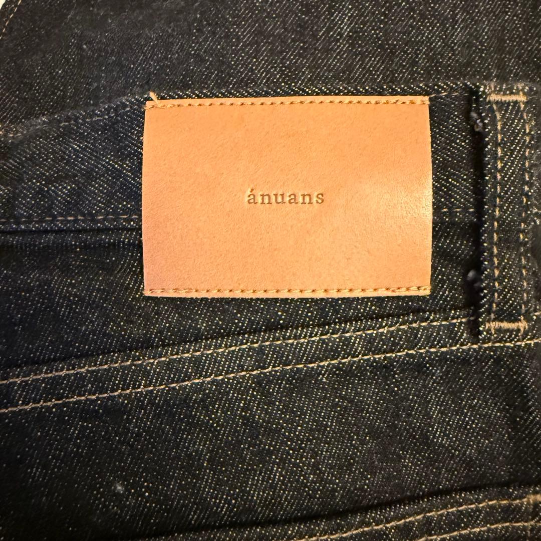 anuansアニュアンス　Slim straight denim