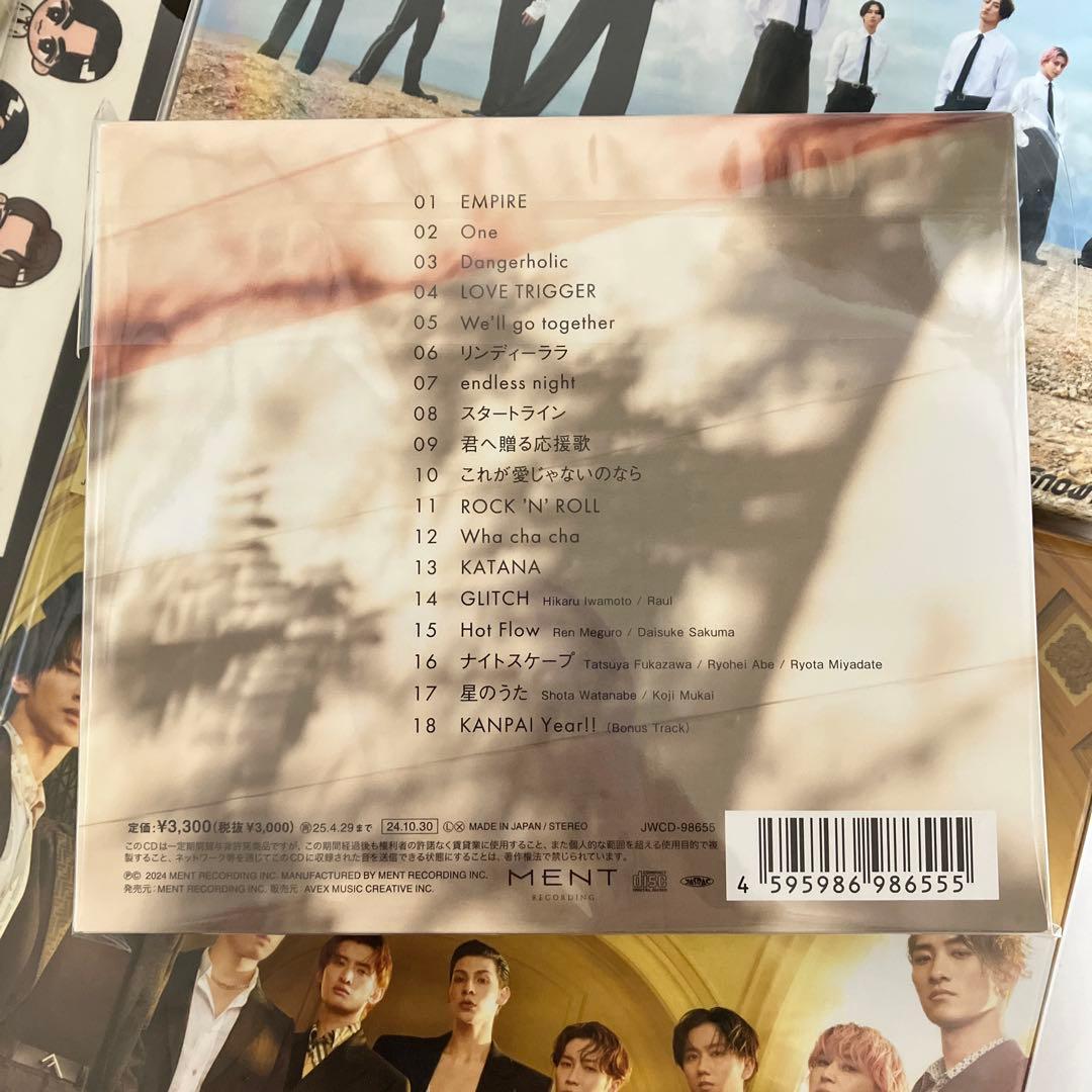 【特典付き】【Blu-ray】Man RAYS (初回盤A＋B＋通常盤）