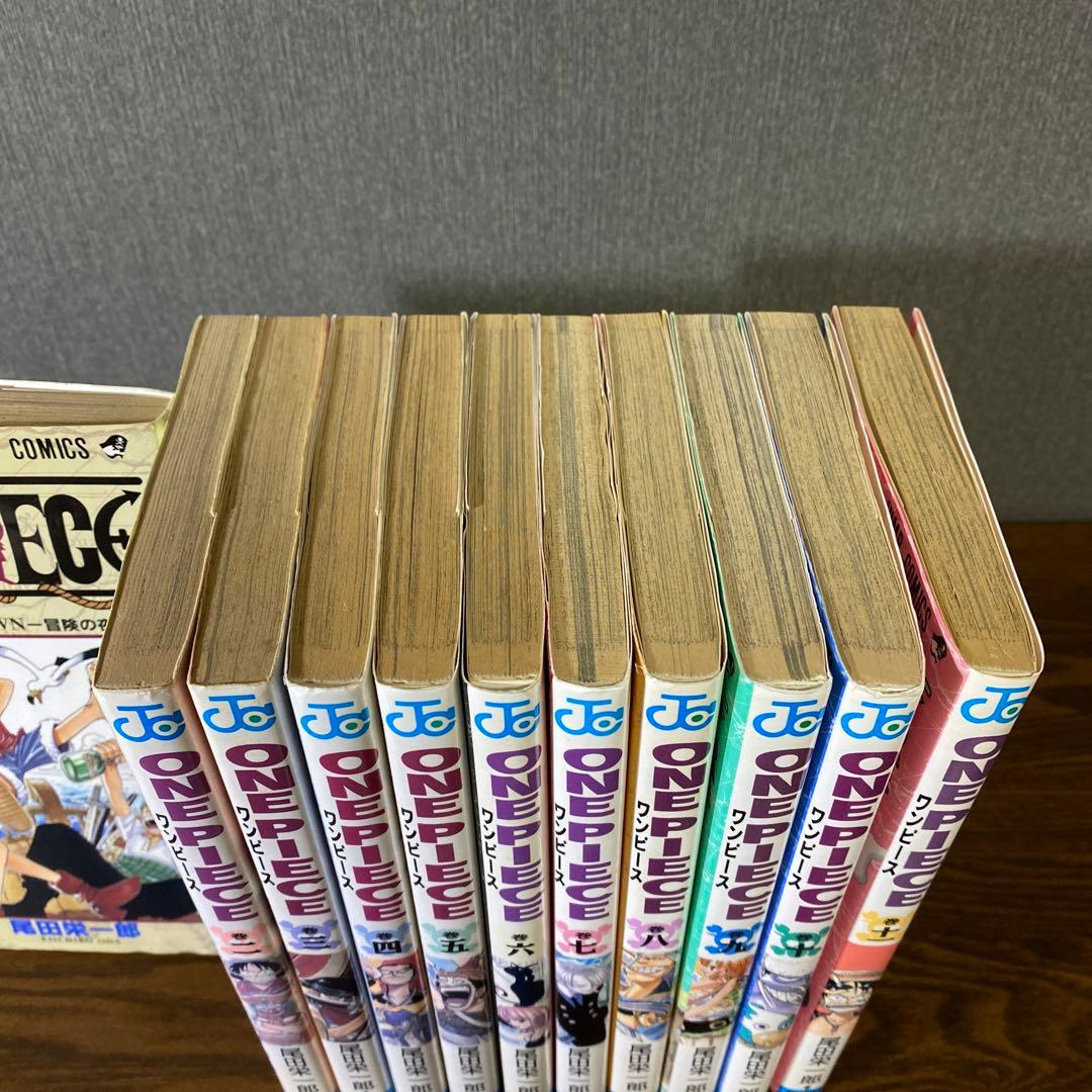 【ワンピース初版】1巻のみ2刷　2巻から11巻は初版1刷　コレクション扱い
