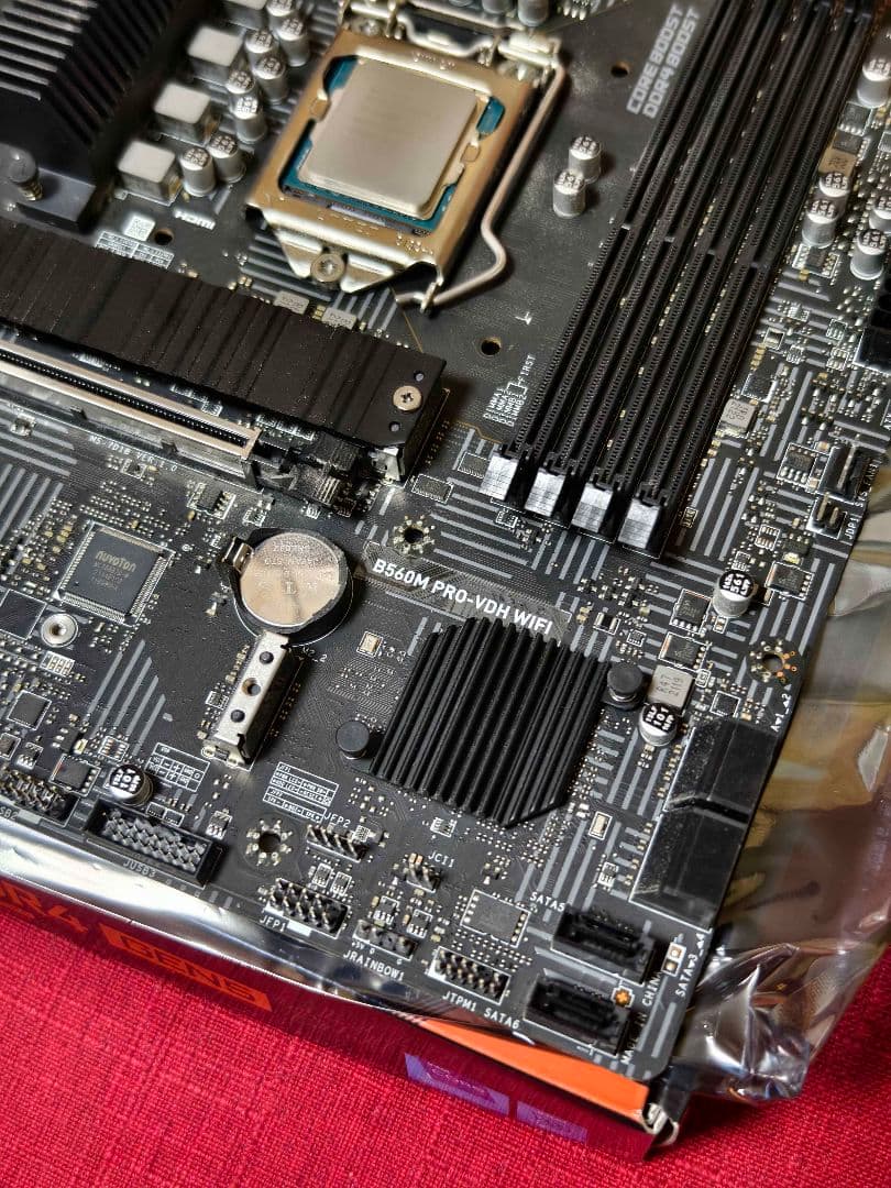 マザーボード Core i5 11400F + MSI B560M PRO-VDH WIFI