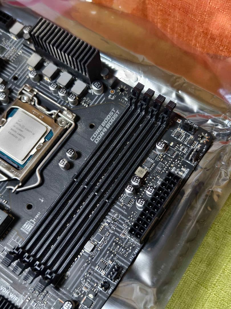 マザーボード Core i5 11400F + MSI B560M PRO-VDH WIFI