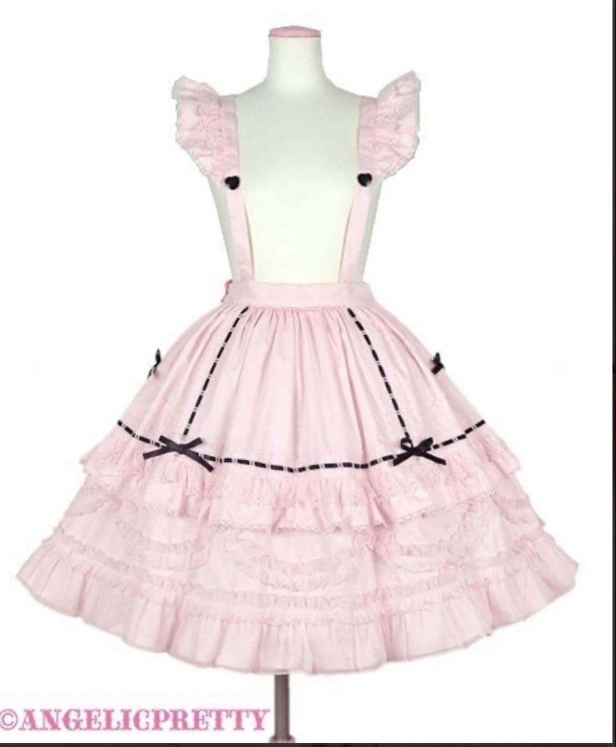 m*4様 Heart胸あて付スカート　カチューシャ　セット　まとめ売り　JSK