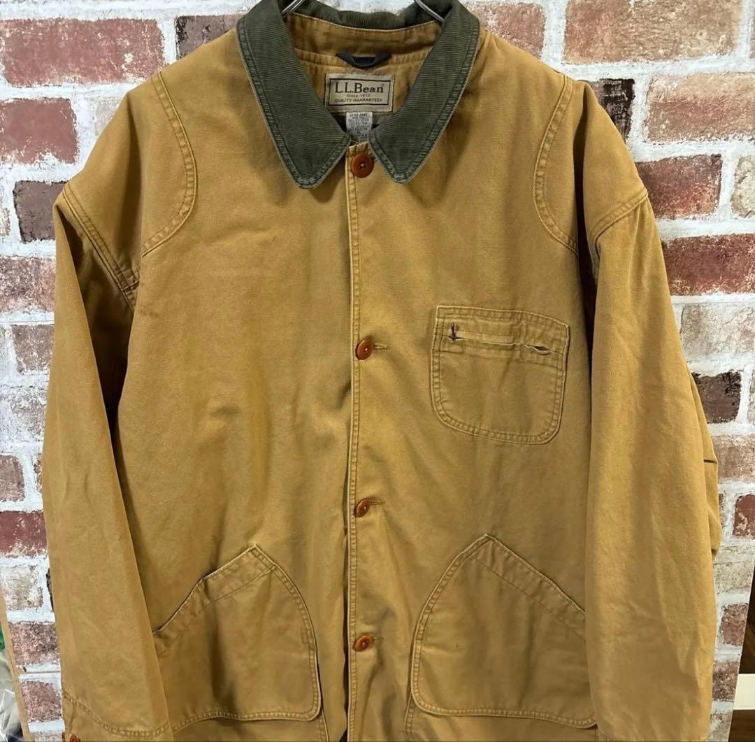 L.L.BEAN エルエルビーン ダック生地 ハンティングジャケット L 90s