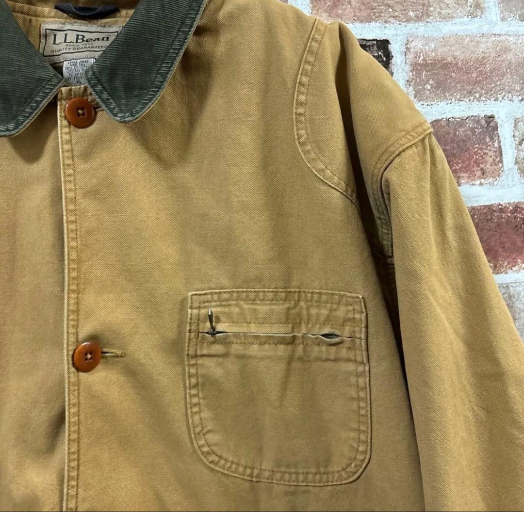 L.L.BEAN エルエルビーン ダック生地 ハンティングジャケット L 90s