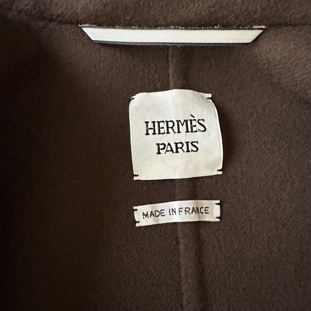 美品　HERMES エルメス　2022 カシミヤ　belted コート127万円