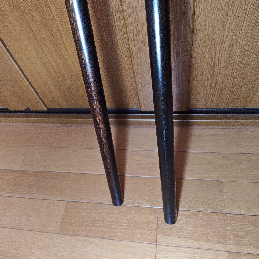 川越そばの会　漆塗り麺棒90cm　2本