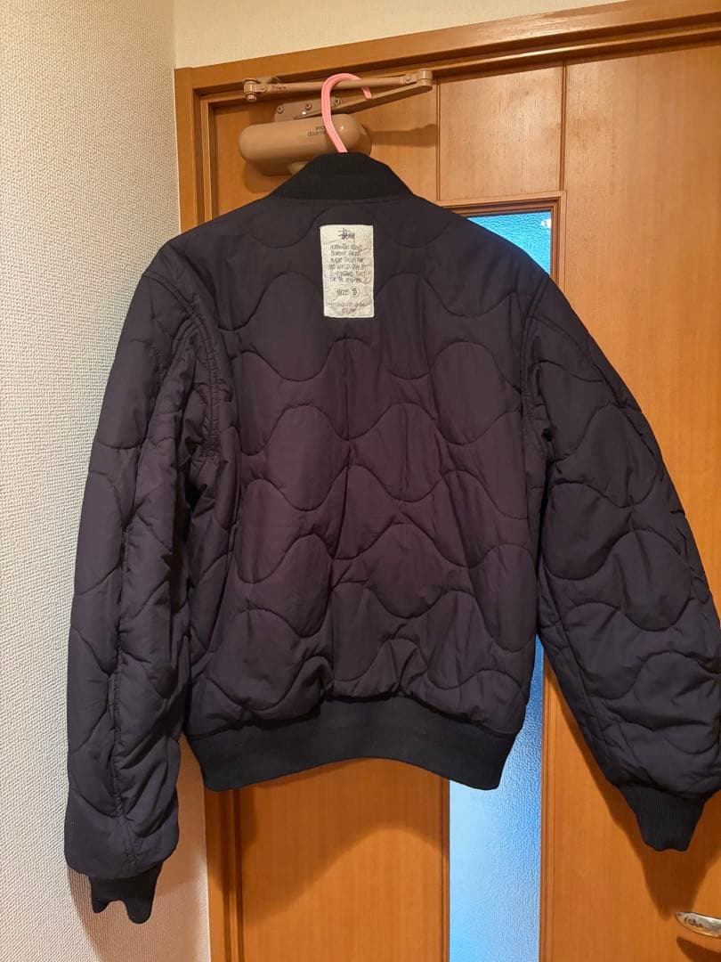 Stussy MA-1ジャケット オレンジ・黒