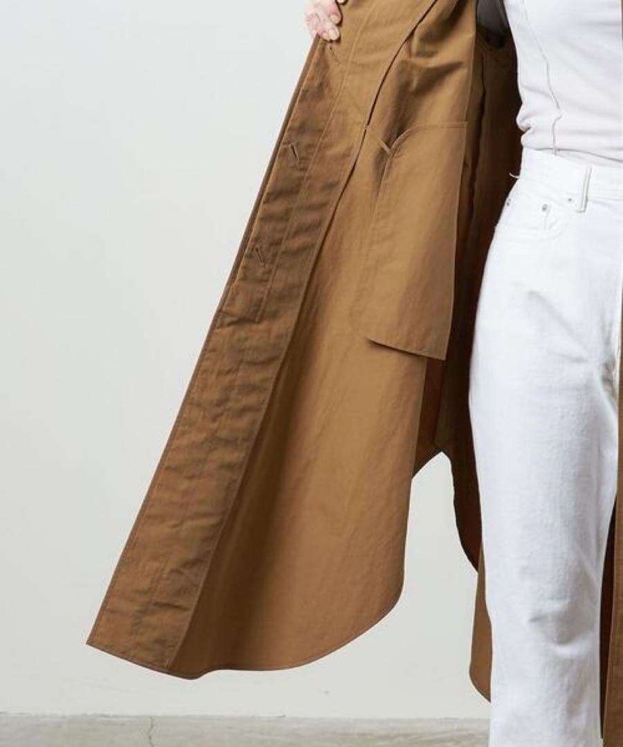 MARW UNITED ARROWS ロングコート ポンチョ風コート