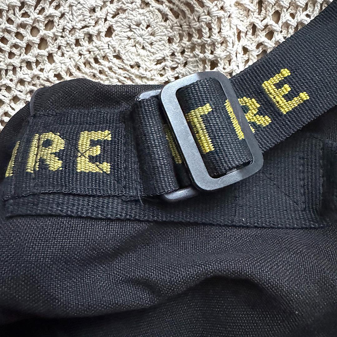 【実物USED】MARINA MILITARE ショルダー ダッフルバッグ 黒