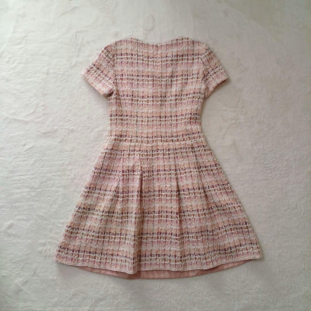 DAMA Collection　ダーマコレクション ラメ ツイードワンピース