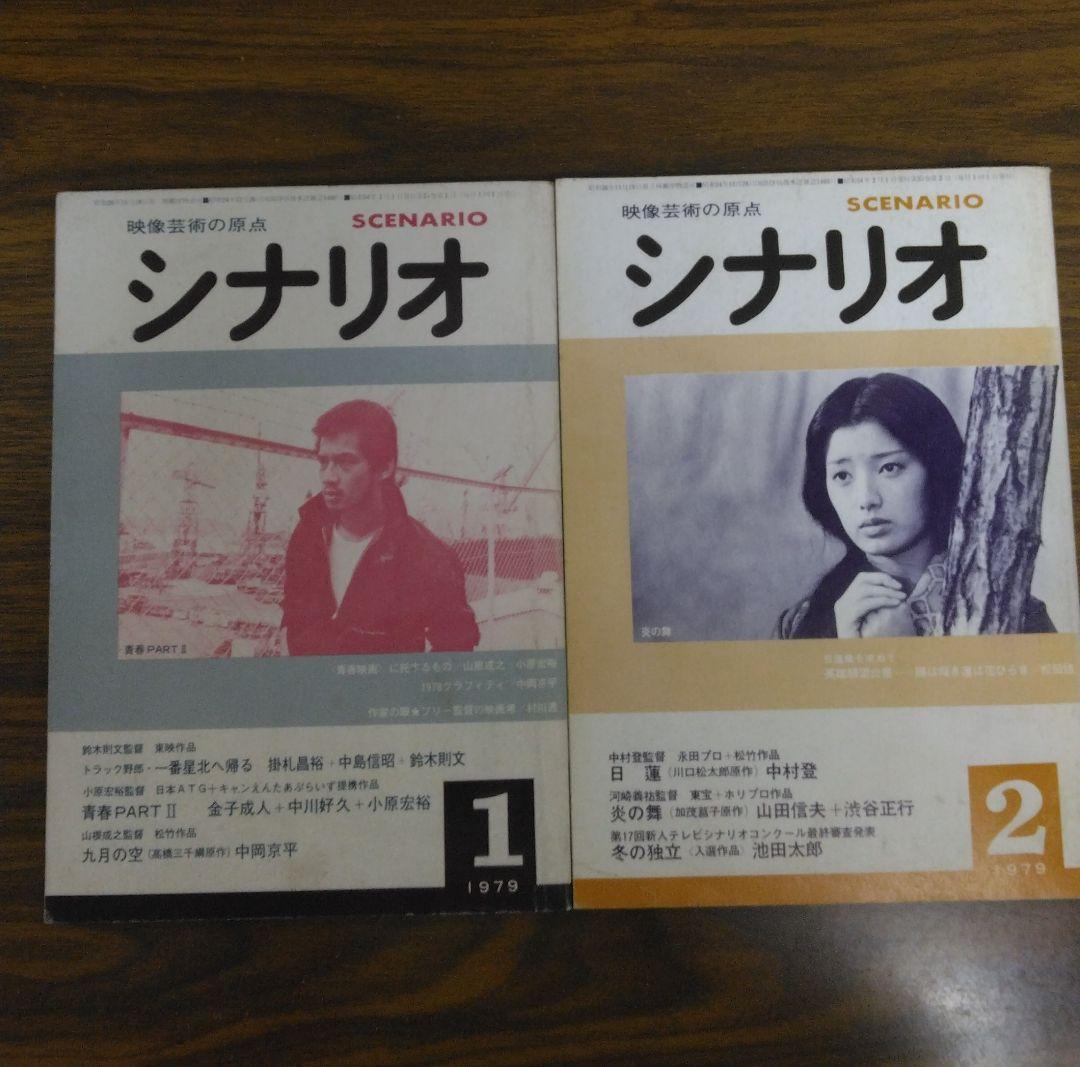 月刊 シナリオ 1979年 全12冊