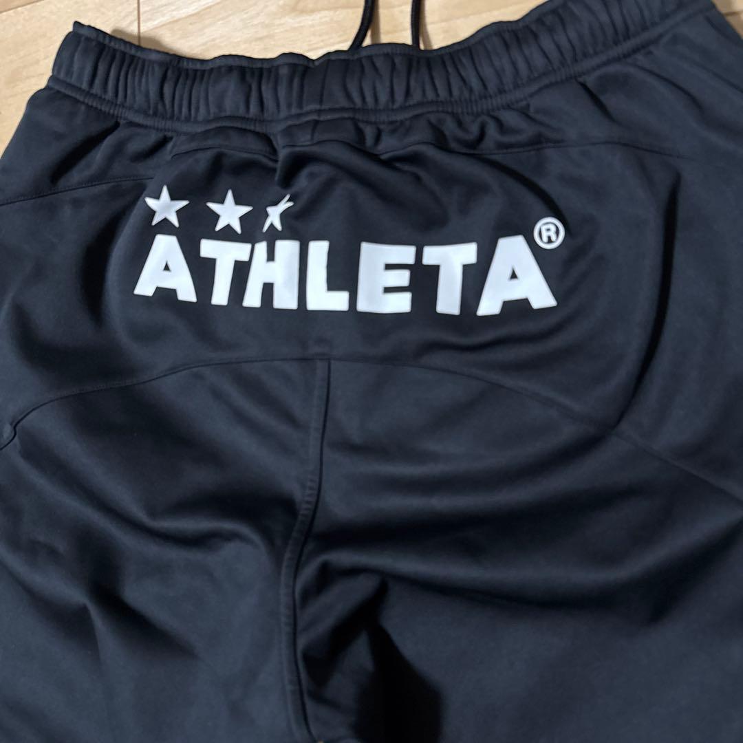 ATHLETA 上下ピステ・ウィンドブレーカー セットアップ Lサイズ 黒