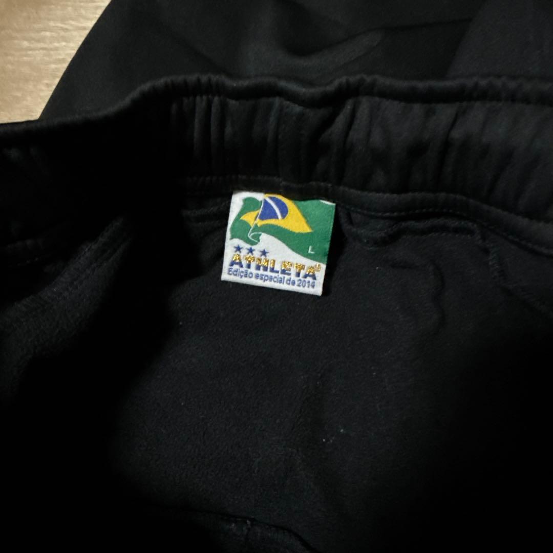 ATHLETA 上下ピステ・ウィンドブレーカー セットアップ Lサイズ 黒