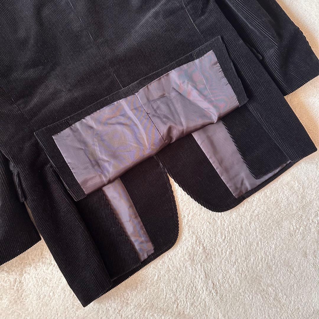 PolobyRalphLauren コーデュロイジャケットパンツセットアップ黒