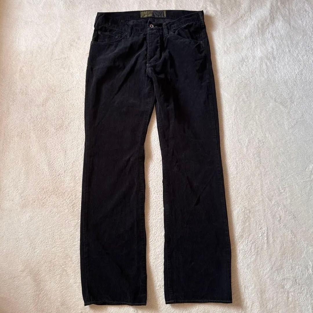 PolobyRalphLauren コーデュロイジャケットパンツセットアップ黒