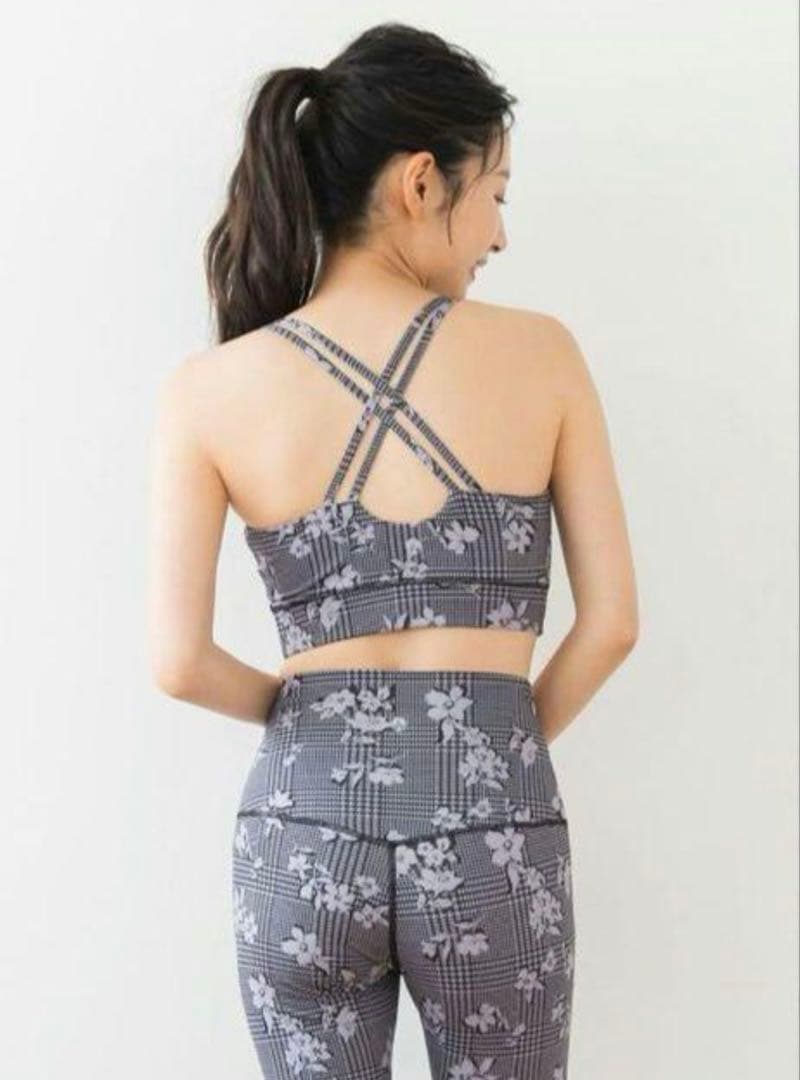 【新品未使用】 SUKALA チェックセパレートツイストタンクトップ　S