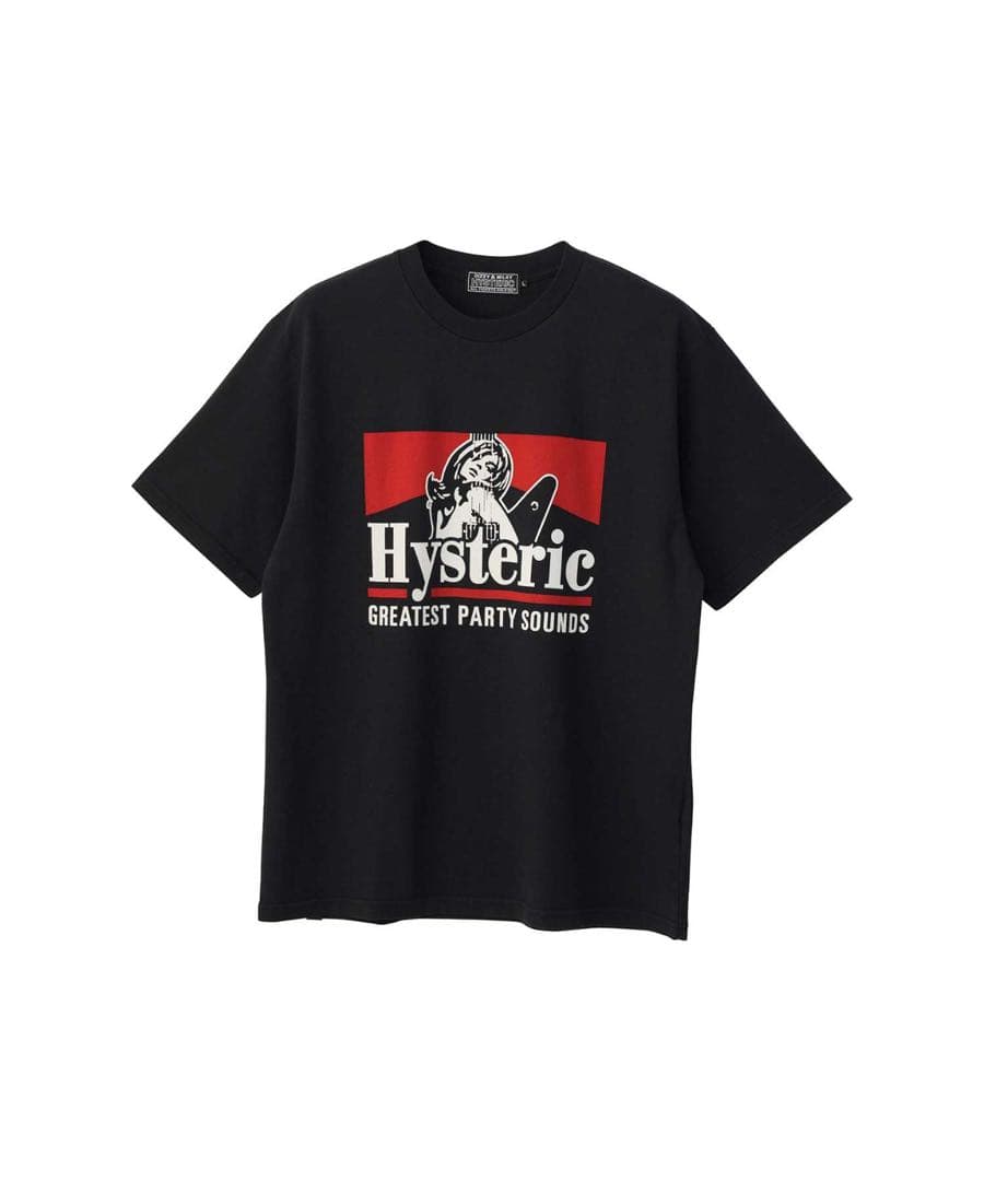 ヒステリックグラマー GREATEST PARTY SOUNDS Tシャツ