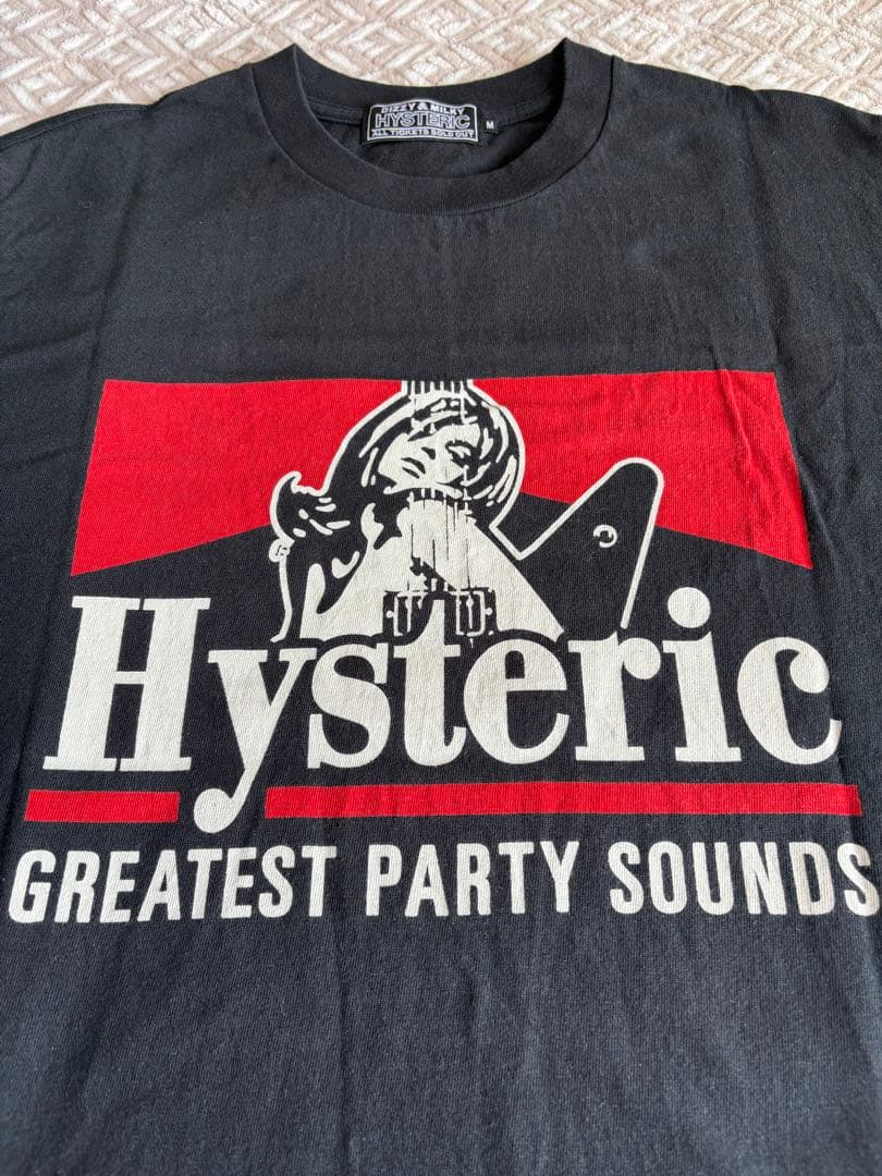 ヒステリックグラマー GREATEST PARTY SOUNDS Tシャツ