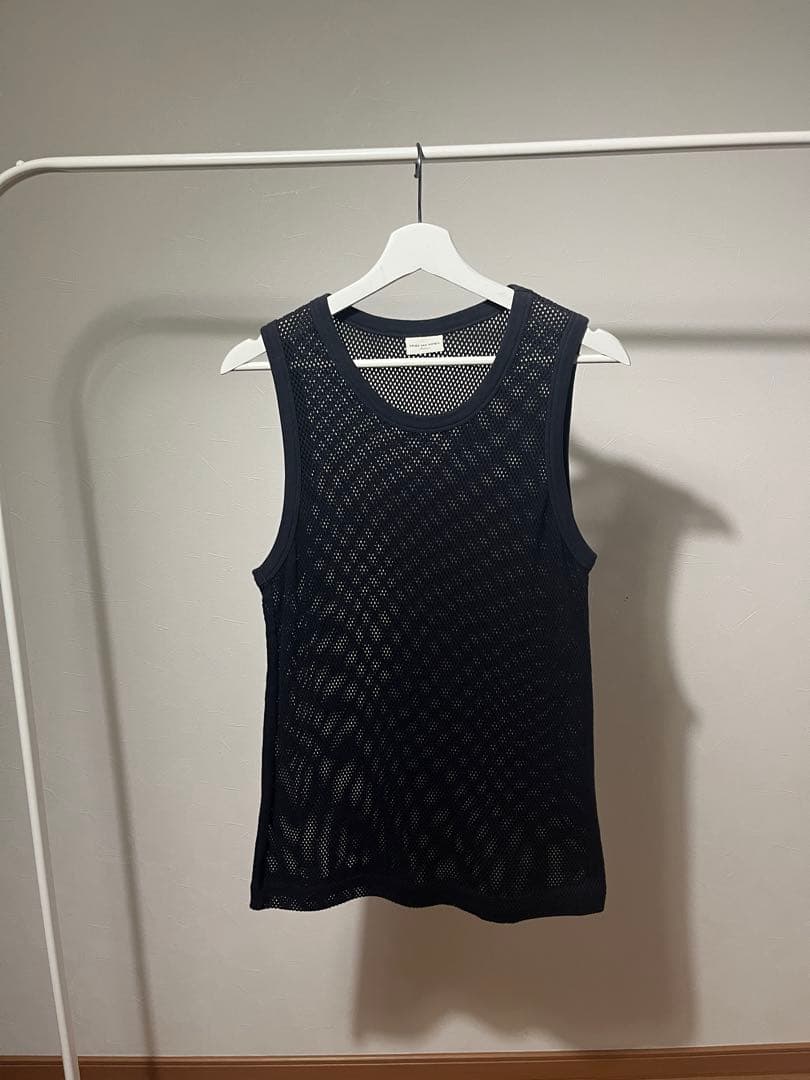 トップス DRIES VAN NOTEN Mesh Tank Top size M