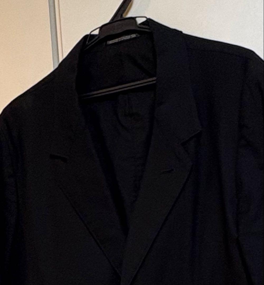 Yohji Yamamoto プールオム　テーラードジャケット　ブラック