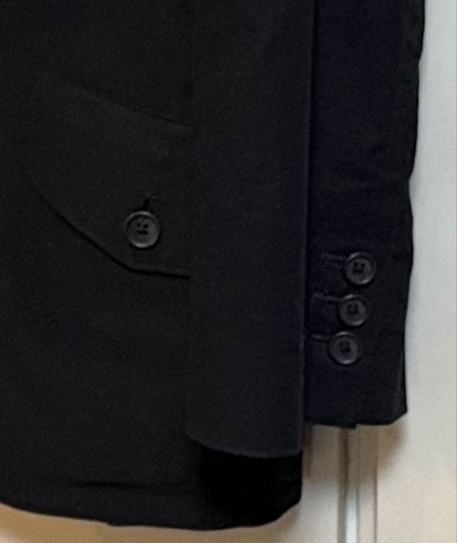 Yohji Yamamoto プールオム　テーラードジャケット　ブラック