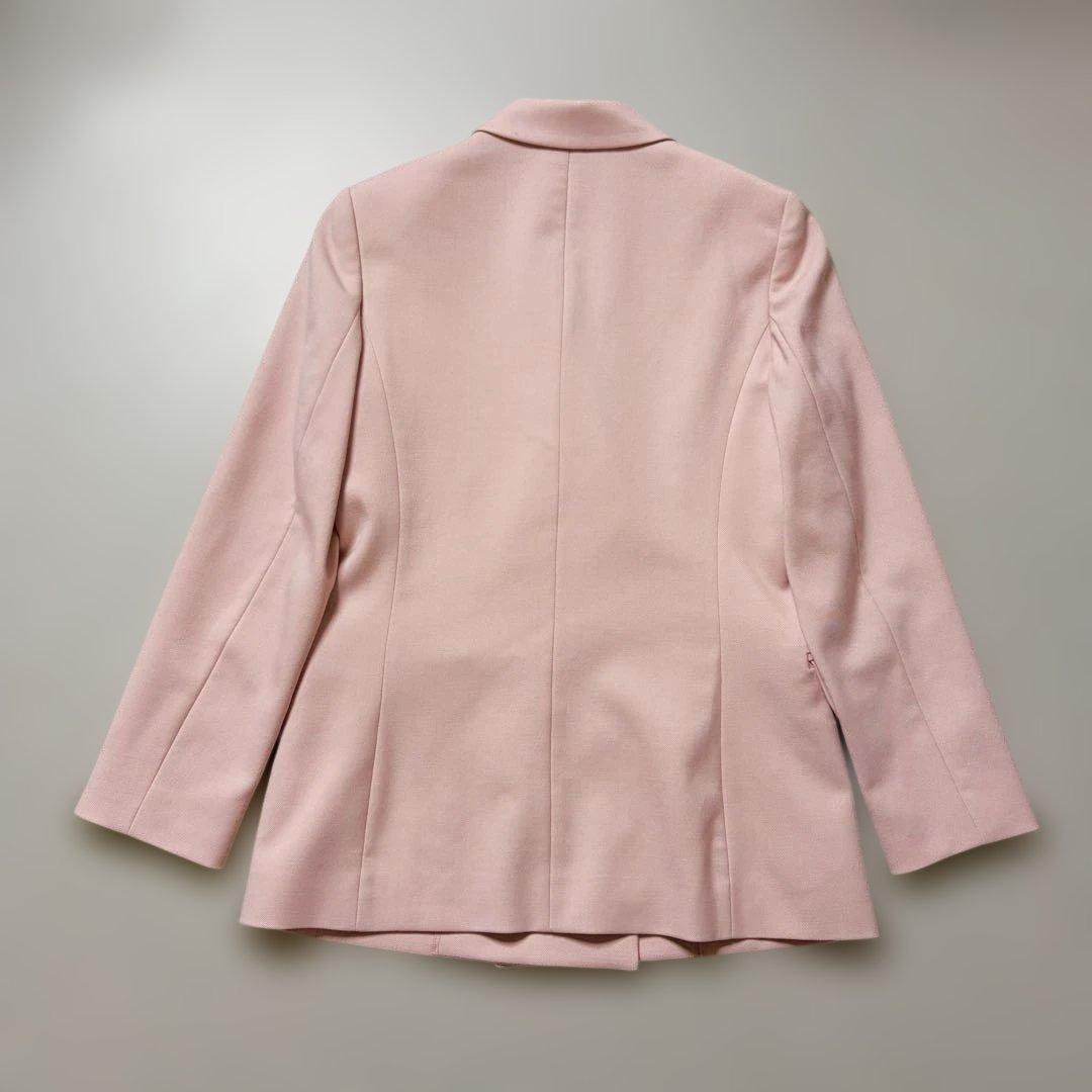 【美品✨23年モデル】アナイ ウールツイルストレッチ ダブルジャケット ピンク