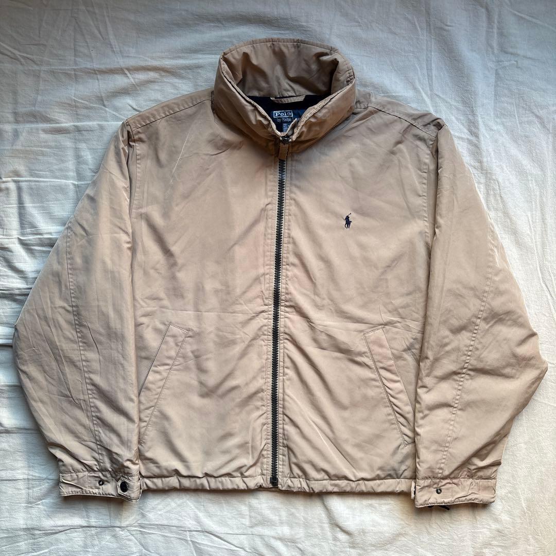 【90s】Ralph Lauren インサレーション 中綿ジャケット ベージュ