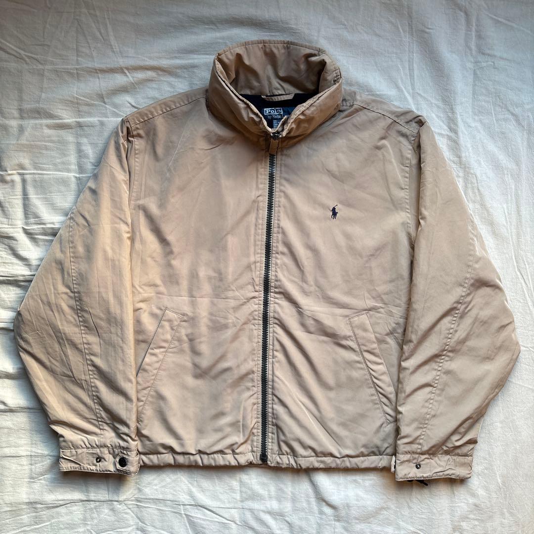【90s】Ralph Lauren インサレーション 中綿ジャケット ベージュ