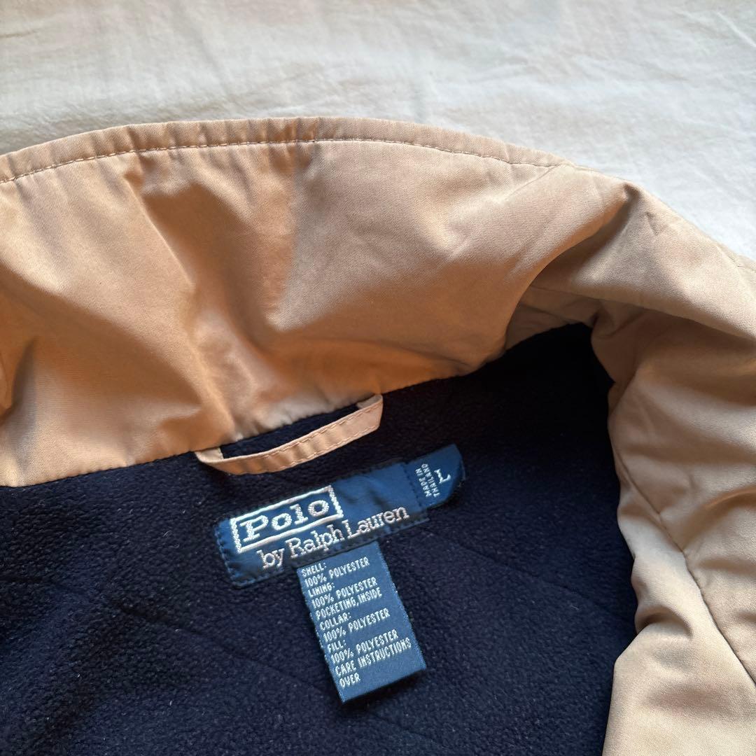 【90s】Ralph Lauren インサレーション 中綿ジャケット ベージュ