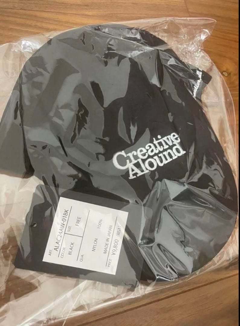 D*J様 【BLACK 】ALOUND NYLON LOGO CAP 新品未使用