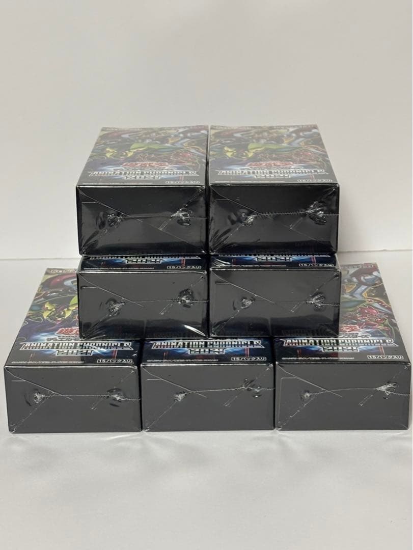 遊戯王アニメーションクロニクル2021シュリンク付き7BOX