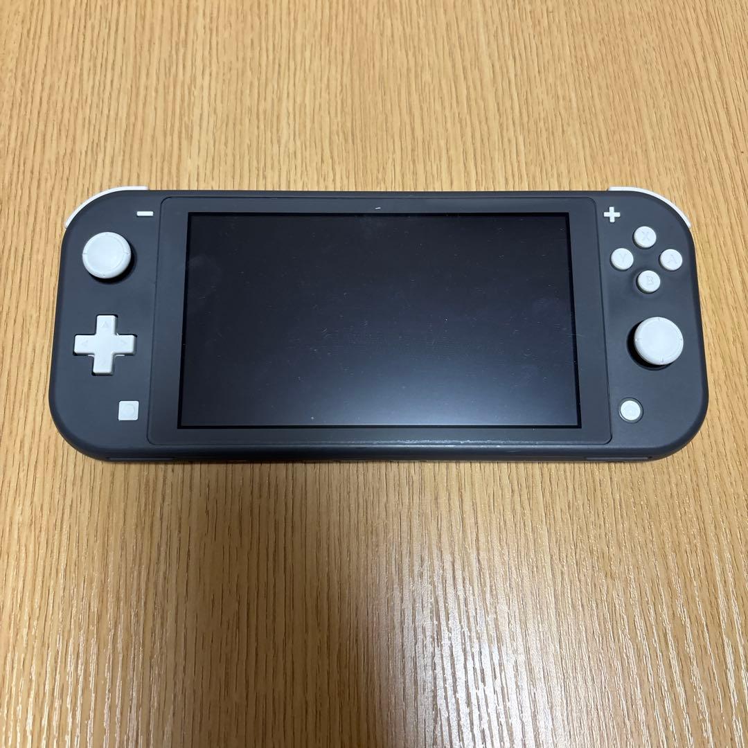 Switchライトグレー本体+ACアダプター+セーフティーガイド（箱付き）