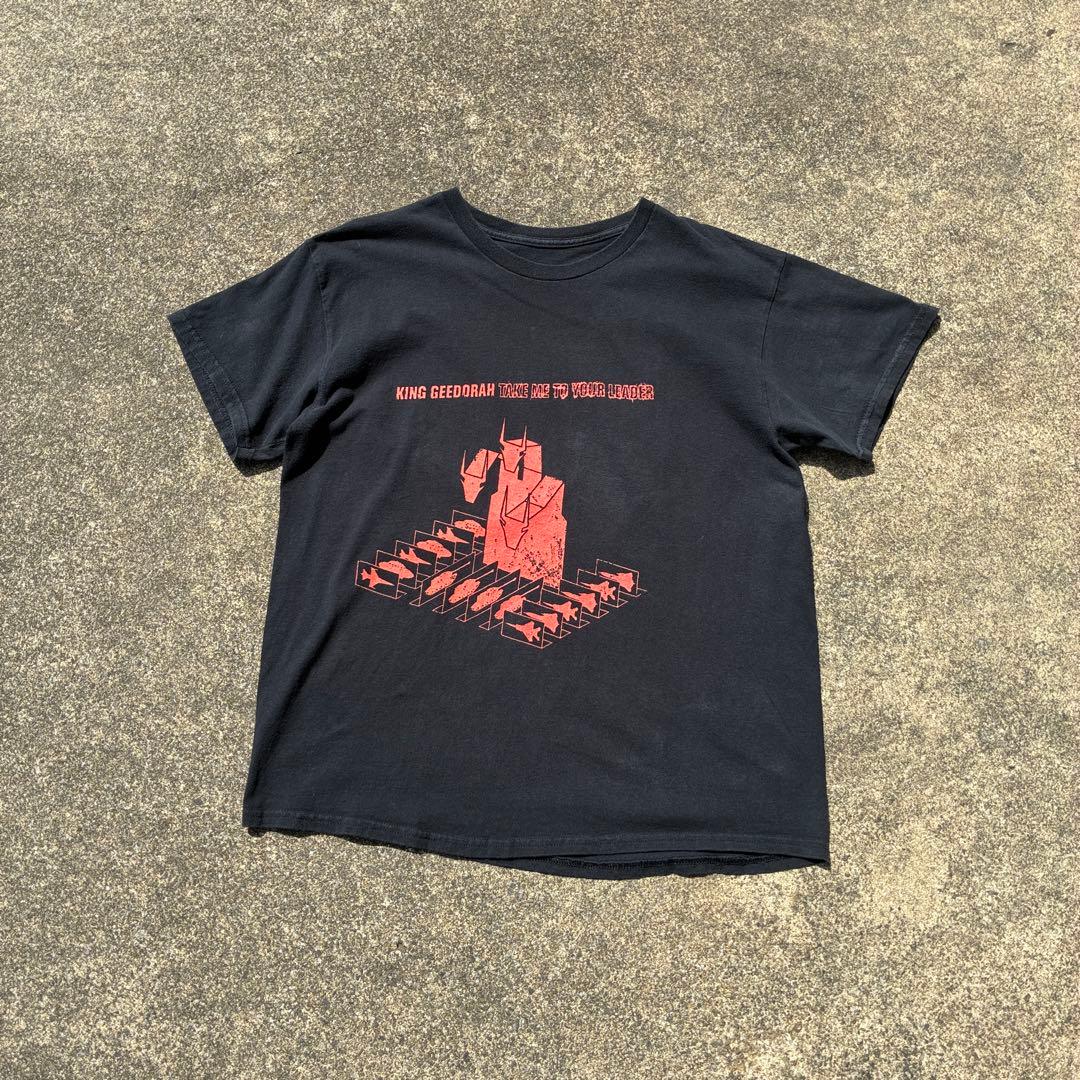 トップス MF DOOM / KING GEEDORAH fade black Tee