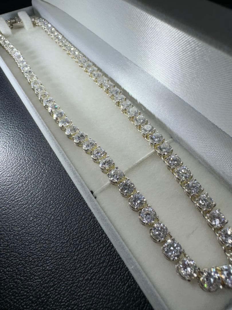 テニスチェーンネックレス SILVER925