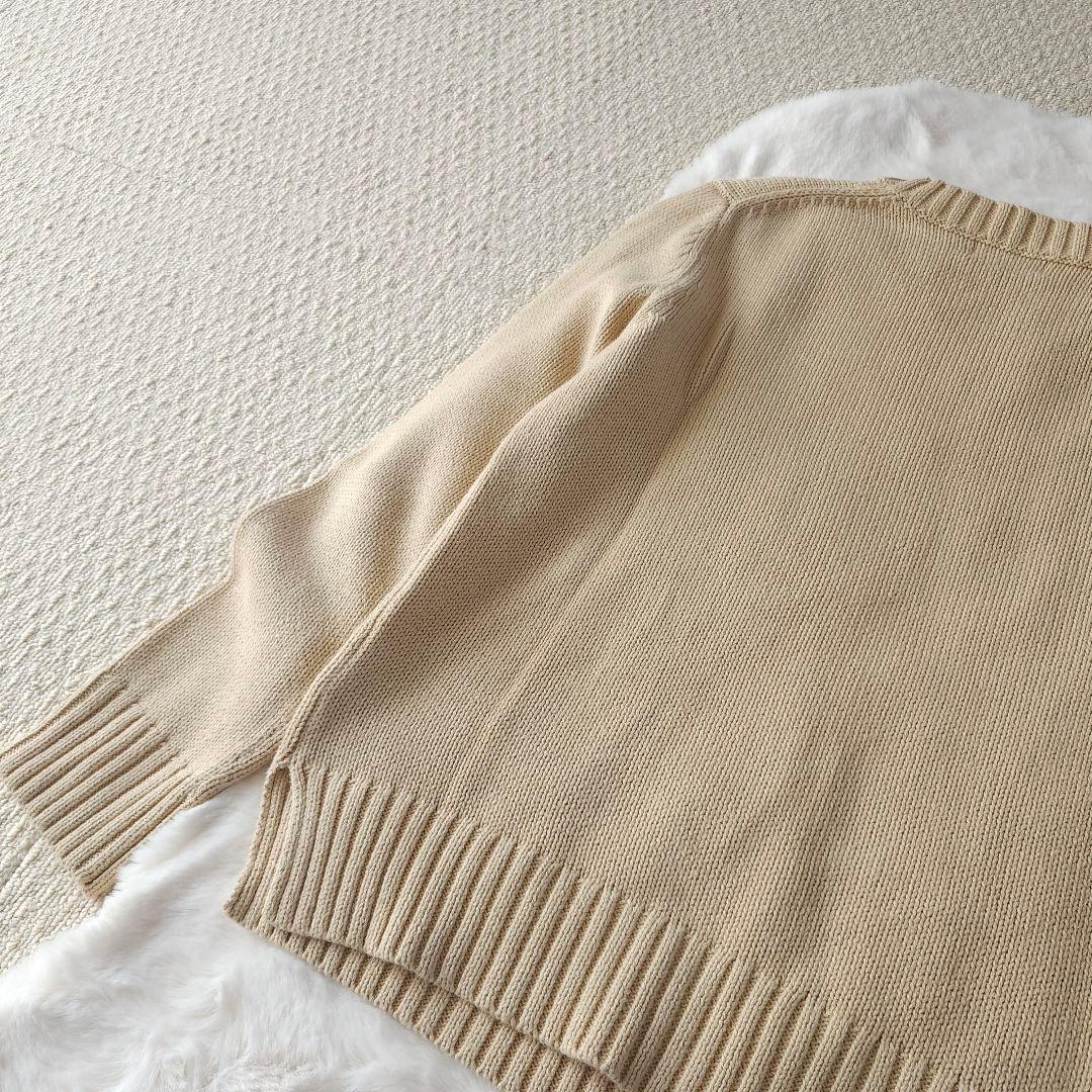 POLO RALPH LAUREN ポロベア ニット ベージュ Sサイズ