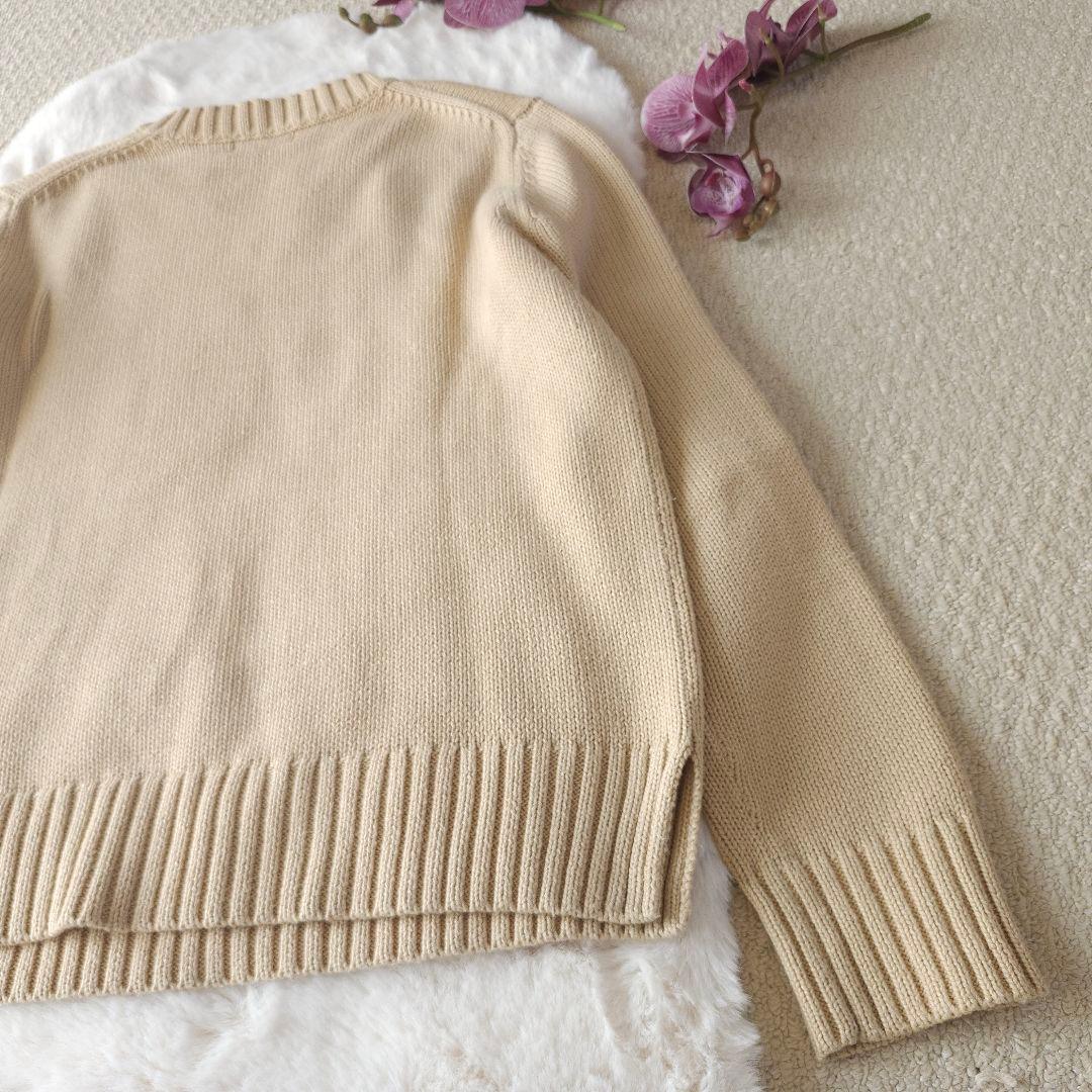 POLO RALPH LAUREN ポロベア ニット ベージュ Sサイズ