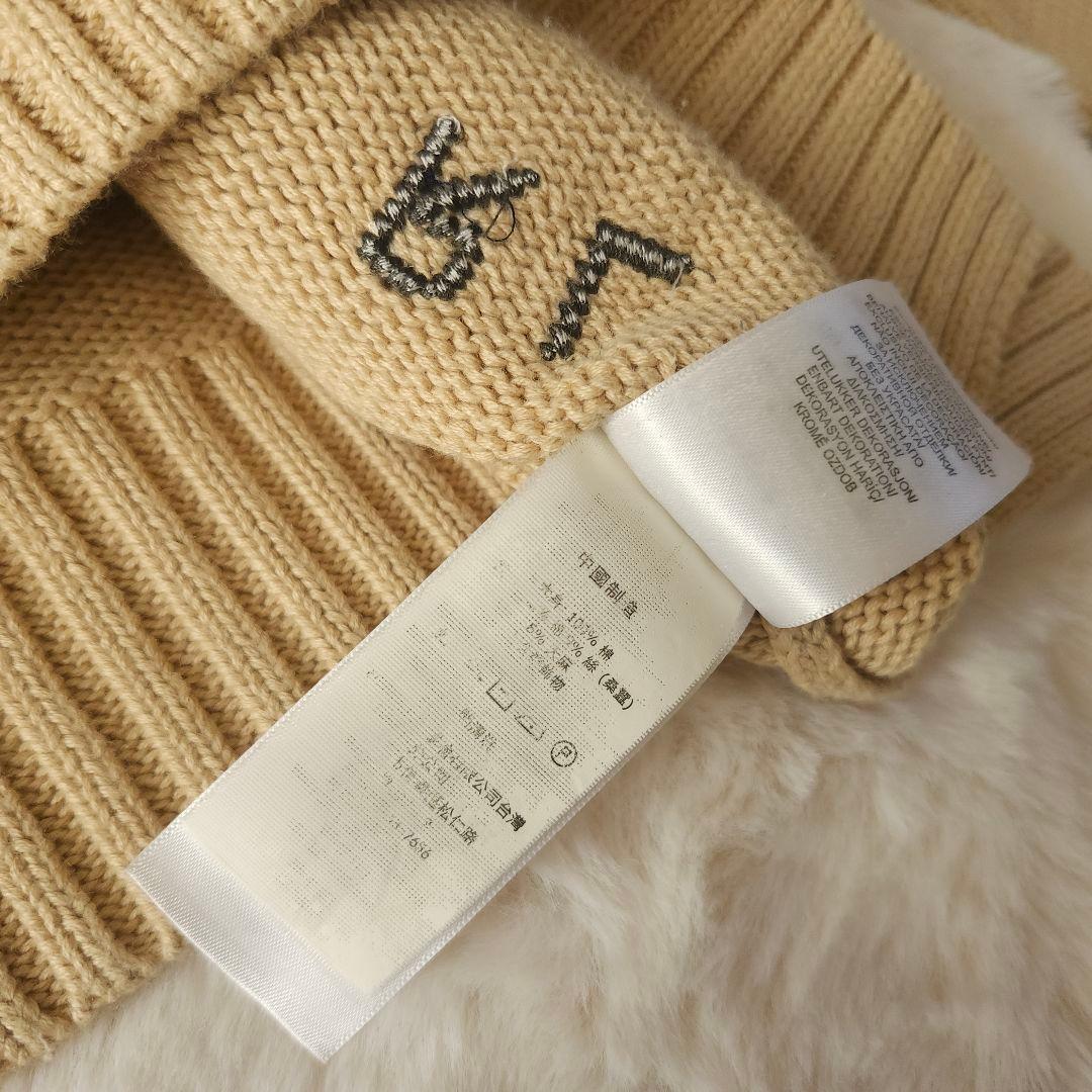 POLO RALPH LAUREN ポロベア ニット ベージュ Sサイズ