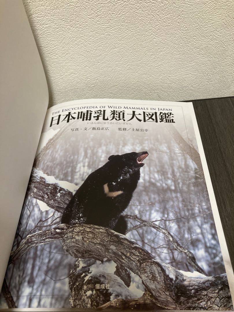 日本哺乳類大図鑑　偕成社
