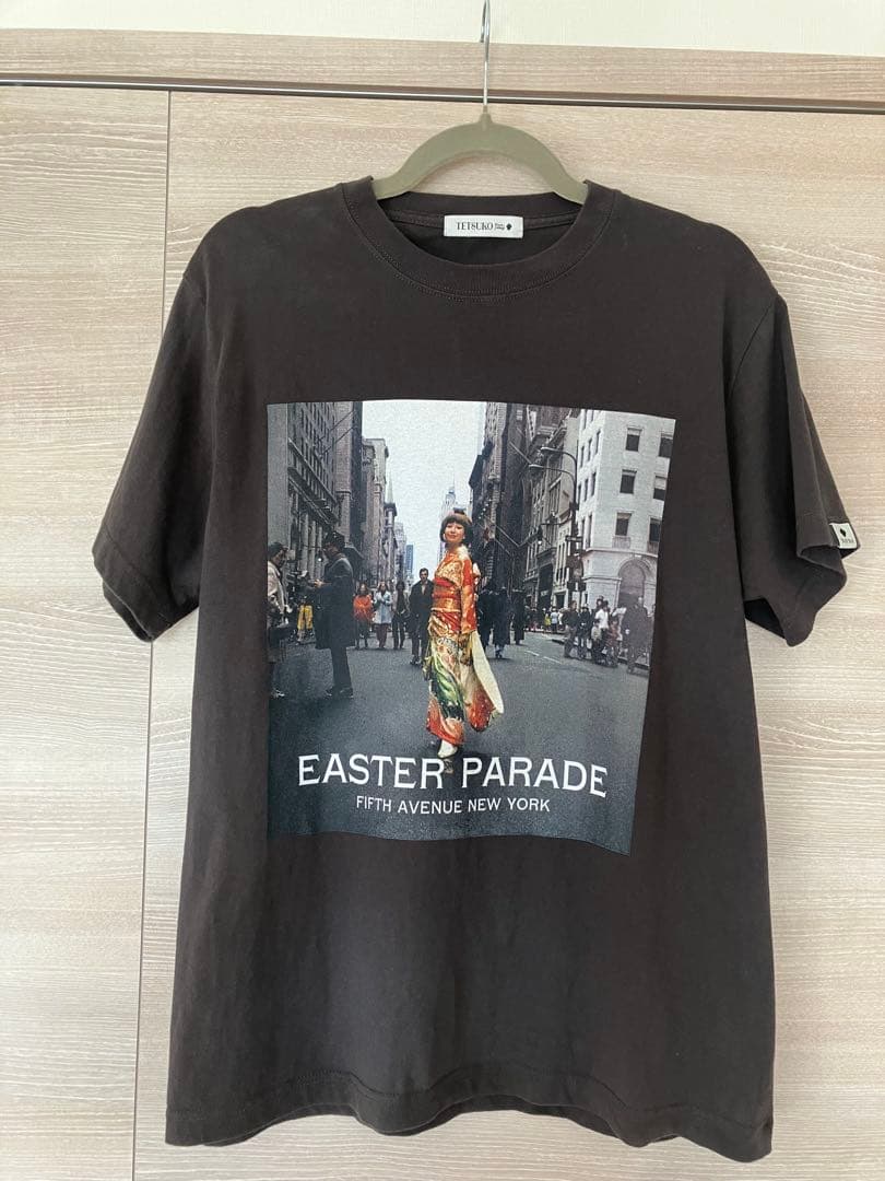 ニューヨークＴシャツ：EASTER PARADE ヴィンテージブラック 黒柳徹子