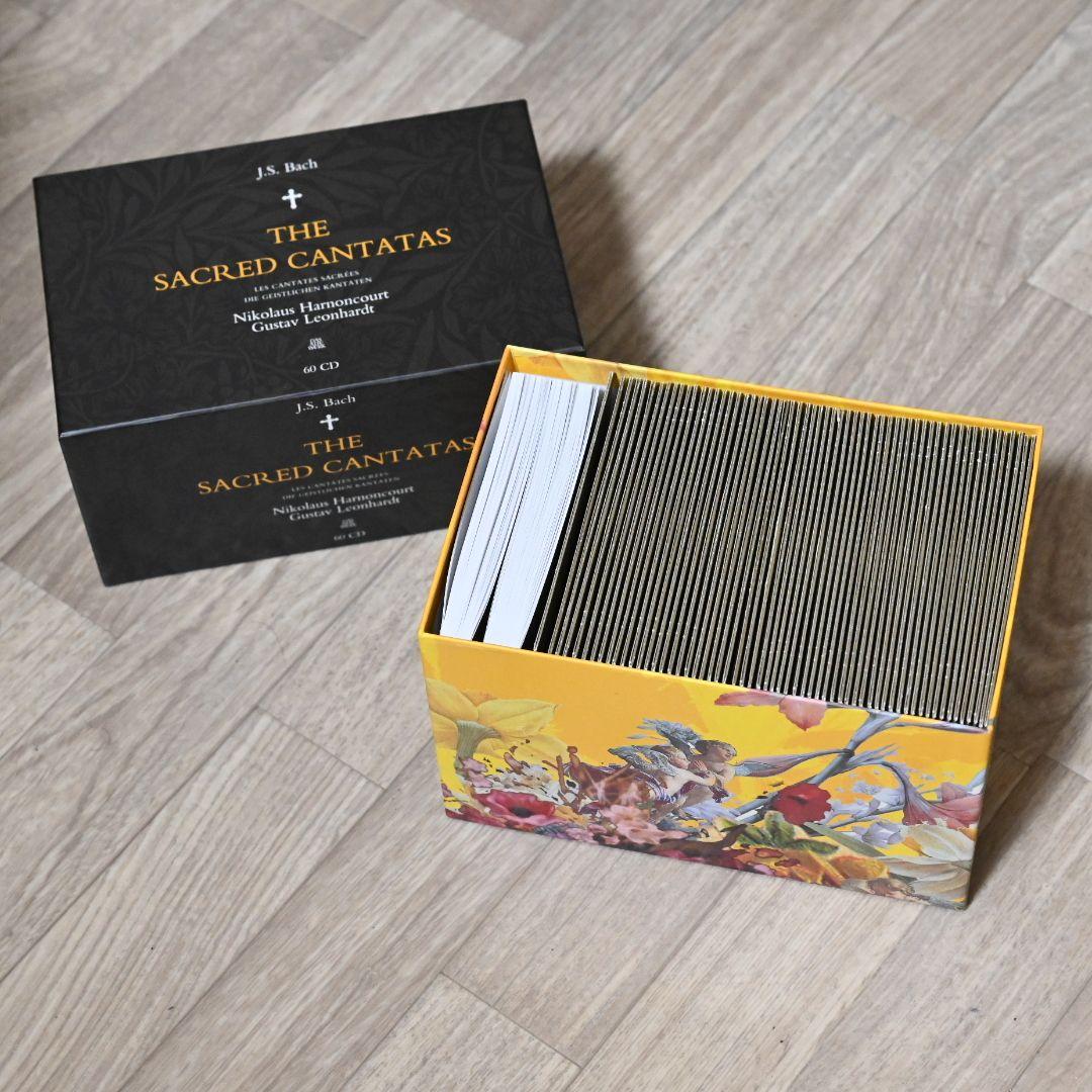 カンタータ集　アーノンクール、レオンハルト（60CD）